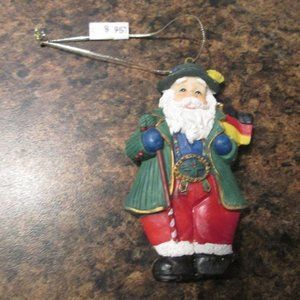 German Santa Ornament